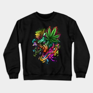 Psychedeslic Pipe Crewneck Sweatshirt